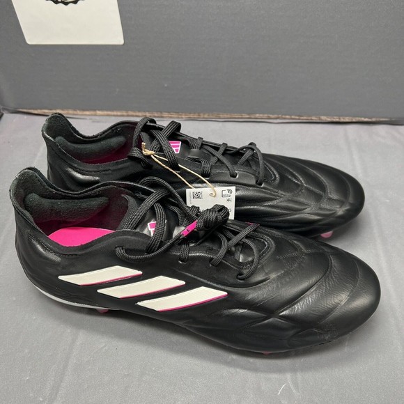 Adidas COPA PURE.1 FG Soccer Cleats Black Pink HQ8904 Men Size 8.5 Women Sz 9.5 main image 8